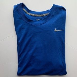 Nike Dri-Fit Blue Mens T-Shirt